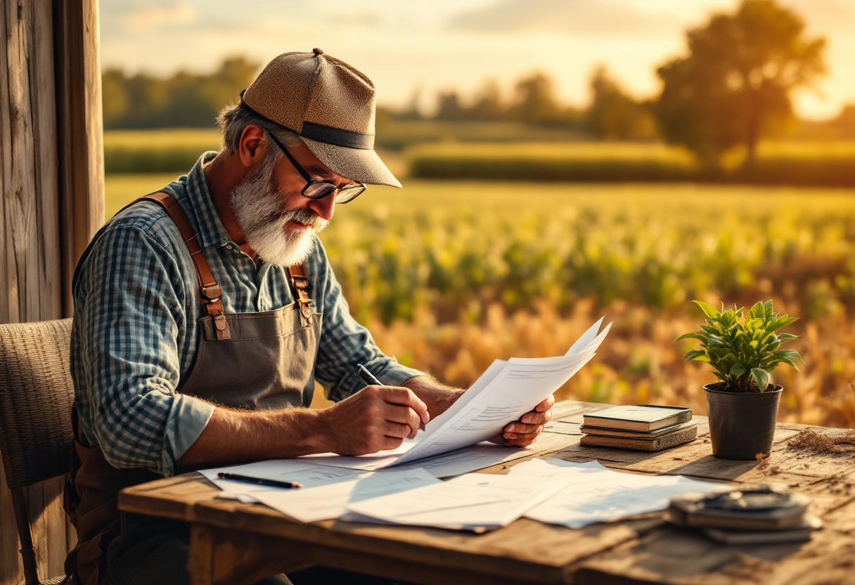 Intérêts pour paiement différé accordé aux agriculteurs.